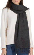 Fishers Finery Women's 100% Pure Cashmere Winter Scarf - Soft