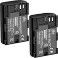 LP-E6P High Capacity Camera Battery 2 Pack - Reliable Power for Canon