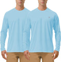 Roadbox Mens UPF 50+ Sun Protection Long Sleeve Shirt - Lightweight