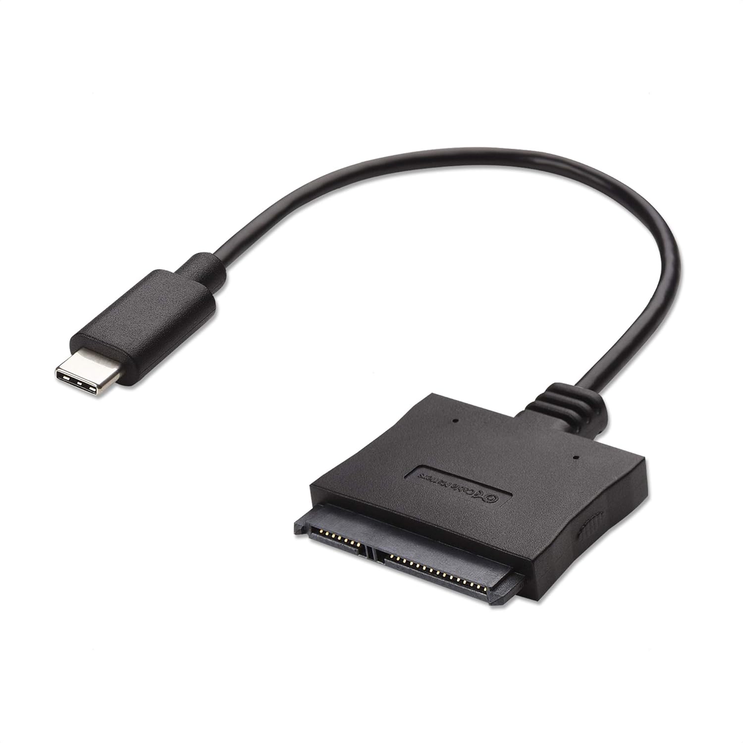 Fast Data Transfer: Cable Matters USB-C to SATA Adapter