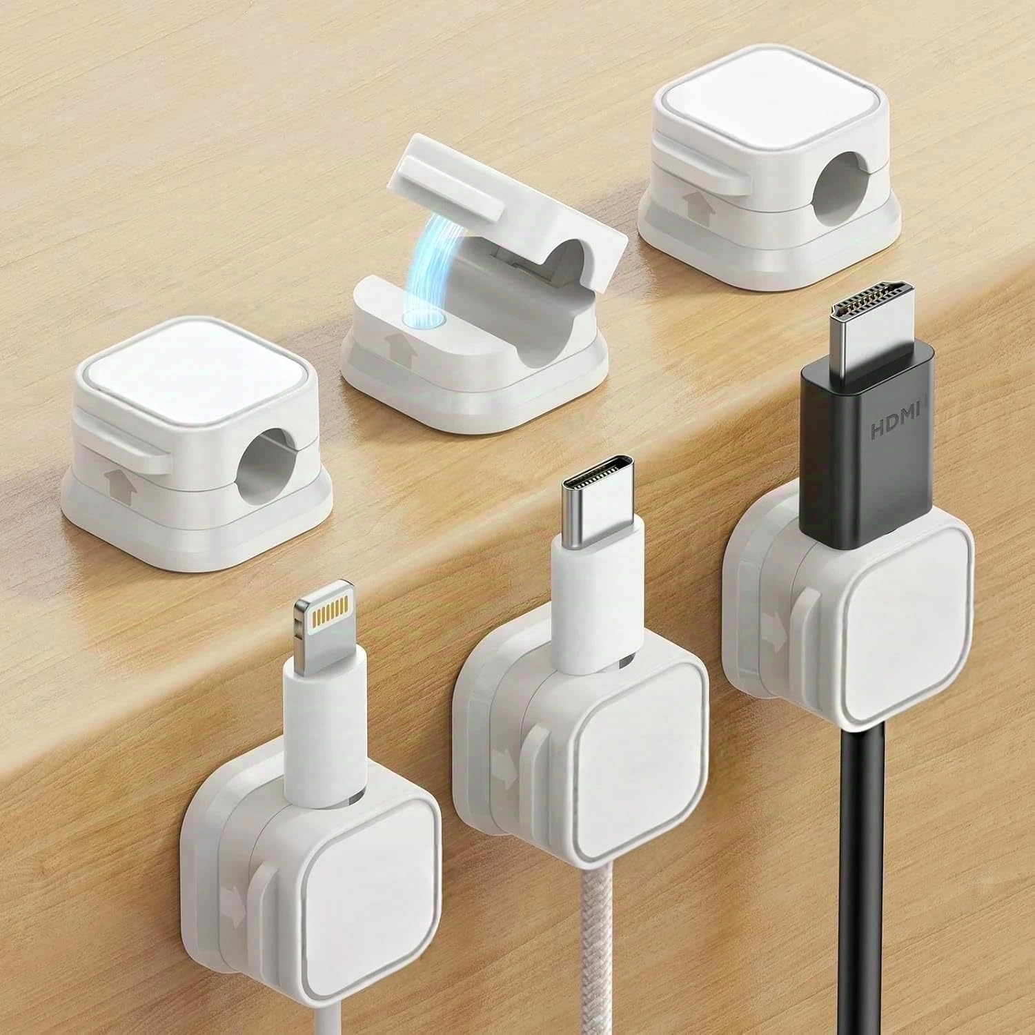 K-Tech Magnetic Cord Organizer - Tidy Cables Easily!