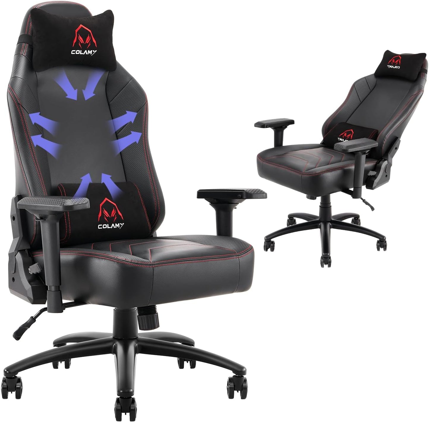 COLAMY 400lbs Big & Tall Gaming Chair