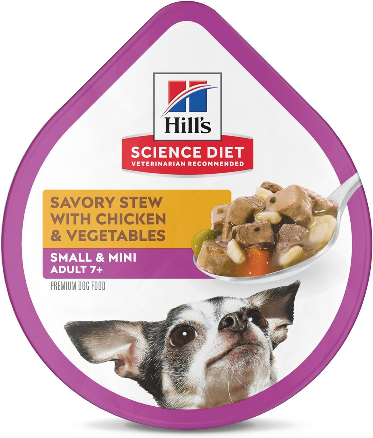 Hill's Science Diet Small & Mini Senior Wet Dog Food Stew