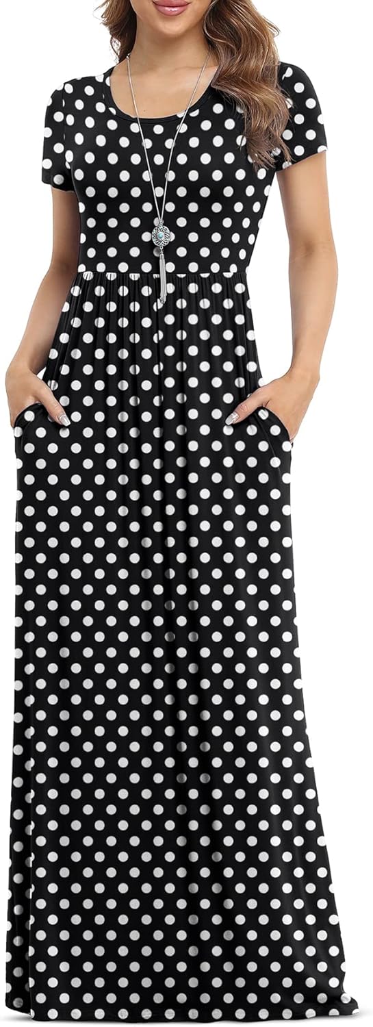 VIISHOW Women's Casual Maxi Dresses with Pockets for Every Occasion