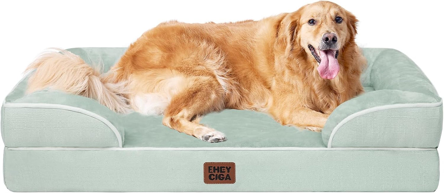 Orthopedic Dog Bed for Extra Large Dogs with Memory Foam Comfort