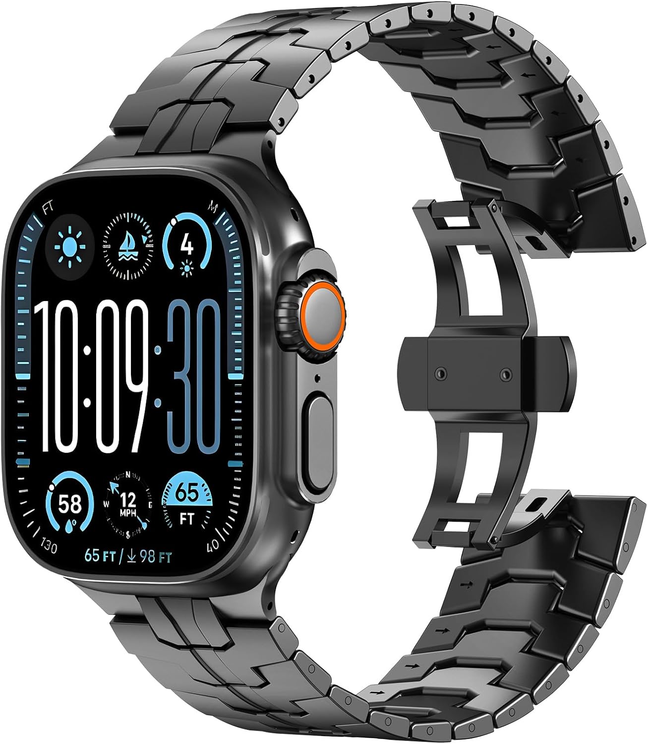 KADES Stainless Steel Band for Apple Watch - Ultra Comfort