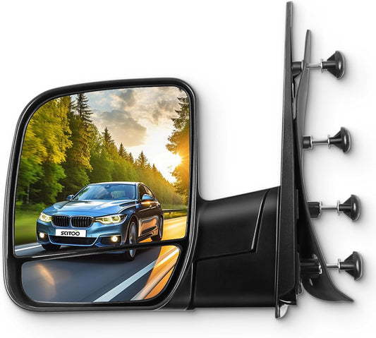 SCITOO Left Side View Mirror for Ford E-Series Vans 2003-2013