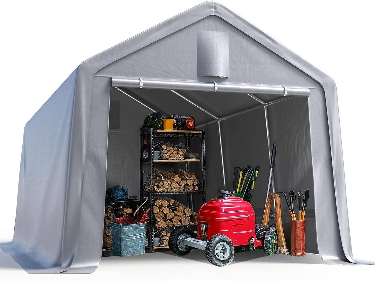 Quictent Heavy Duty 10x12FT Carport Shelter for Outdoor Storage