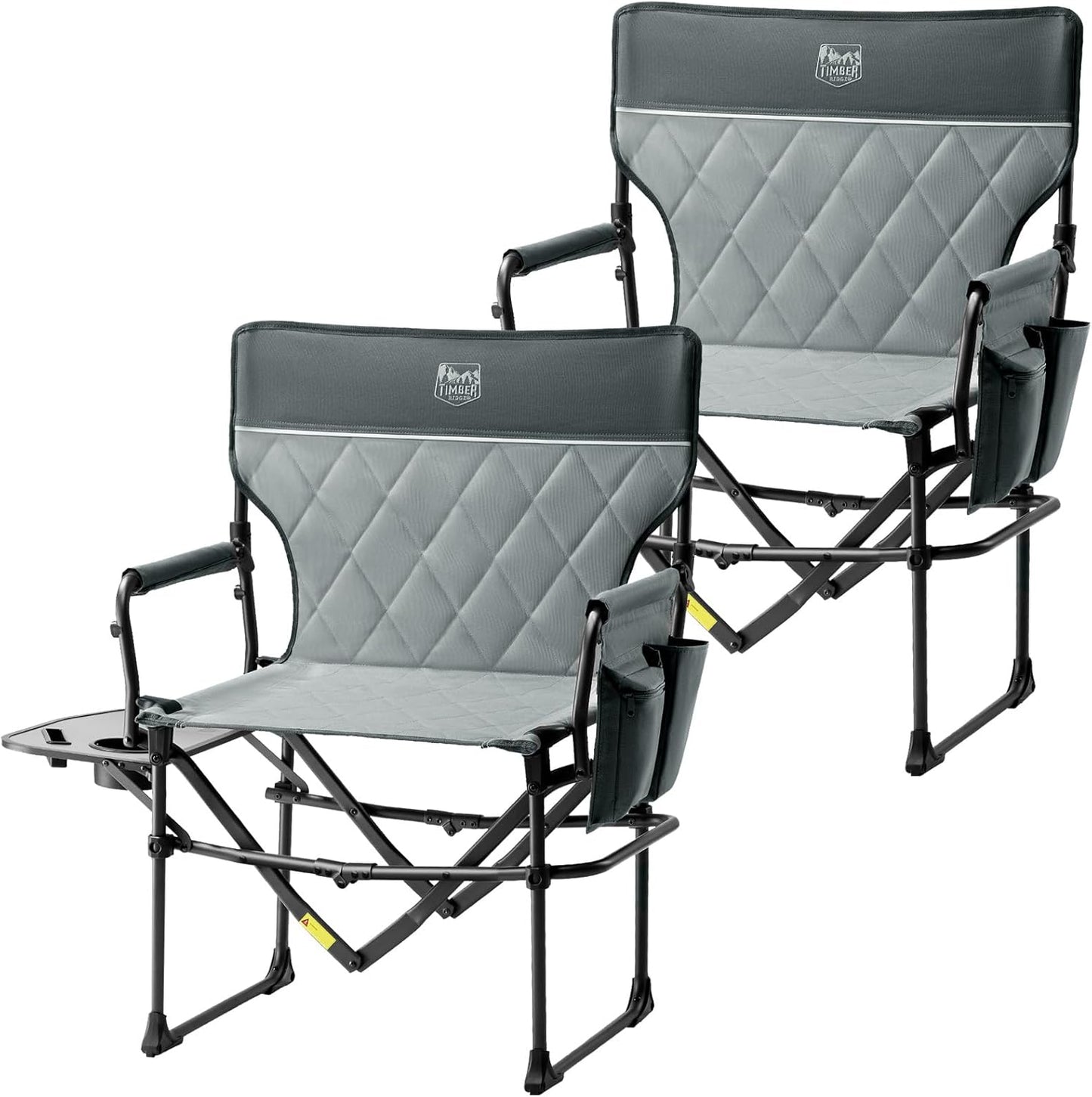TIMBER RIDGE Portable Folding Chair for Outdoor Adventures