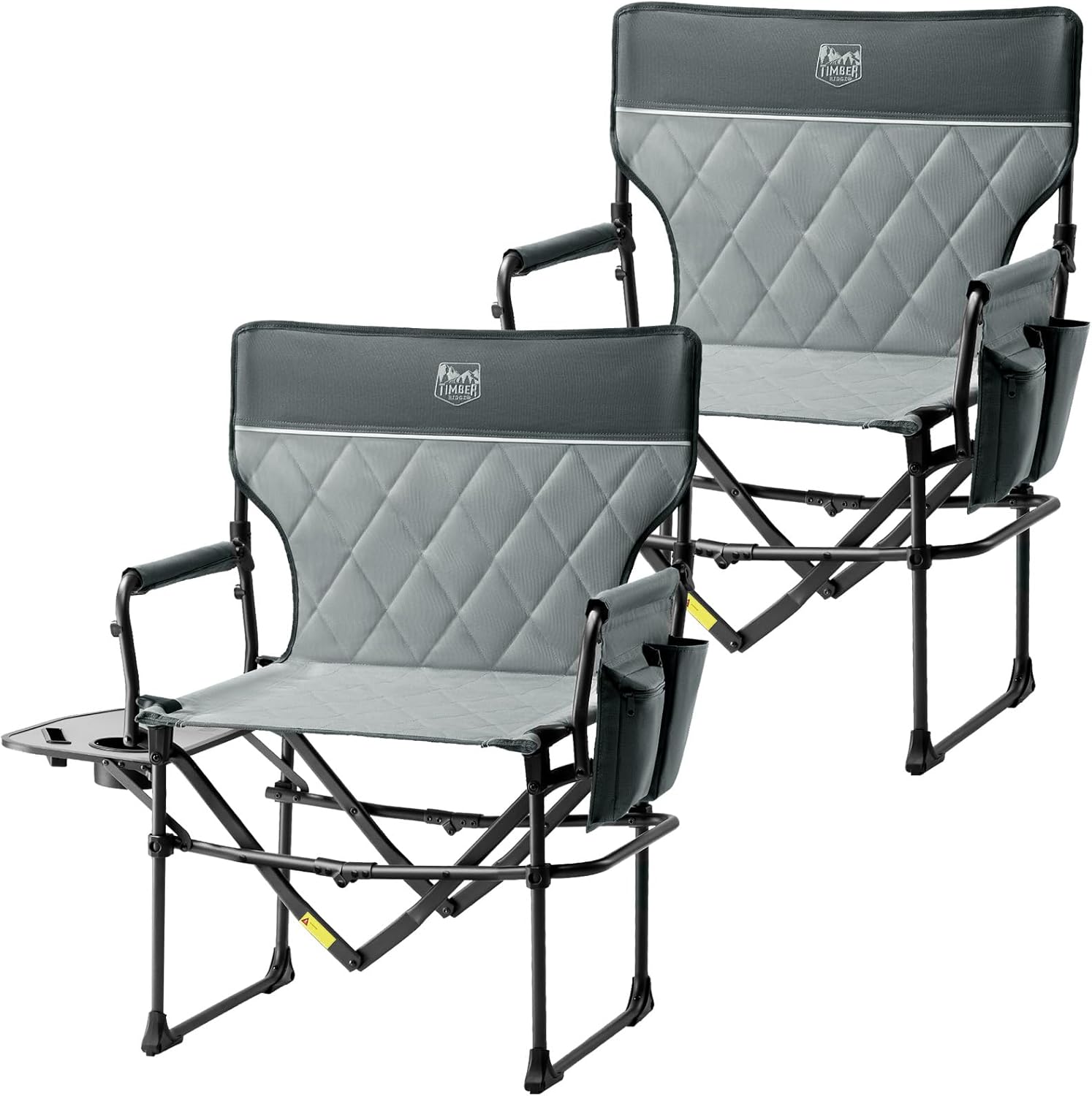 TIMBER RIDGE Portable Folding Chair for Outdoor Adventures