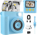 Instant Print Camera for Kids - Easy Inkless Prints & 1080P Video