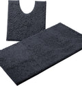 Bathroom Rugs Sets 2 Piece Luxury Chenille Bath Mat Set - Soft