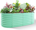 Land Guard 24 in Tall 42 ft Galvanized Raised Garden Bed Kit - Deep 24