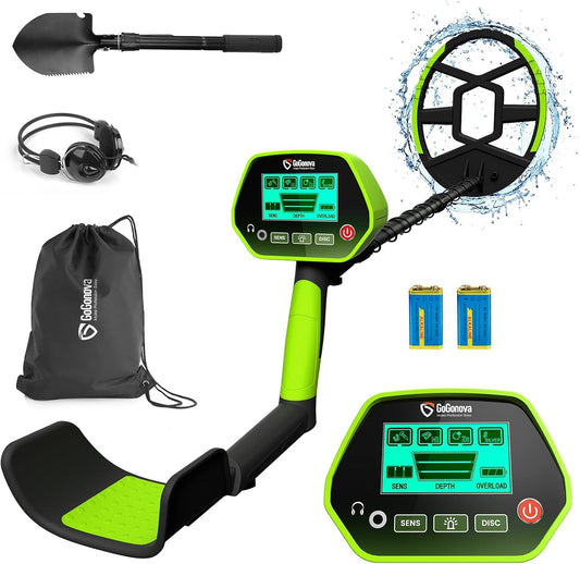 GoGonova Metal Detector for Kids & Adults - Waterproof & Accurate