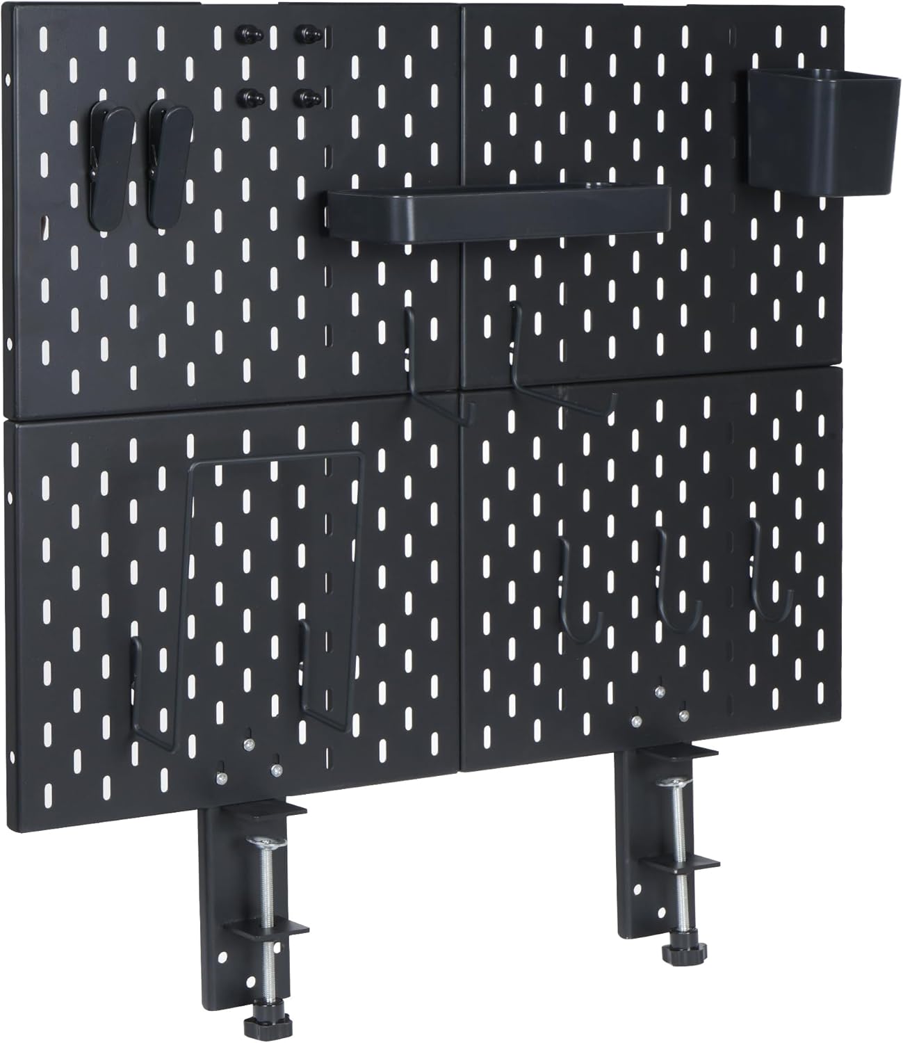 Efficient Work & Play with Steel Pegboard Clamp - 25x20e