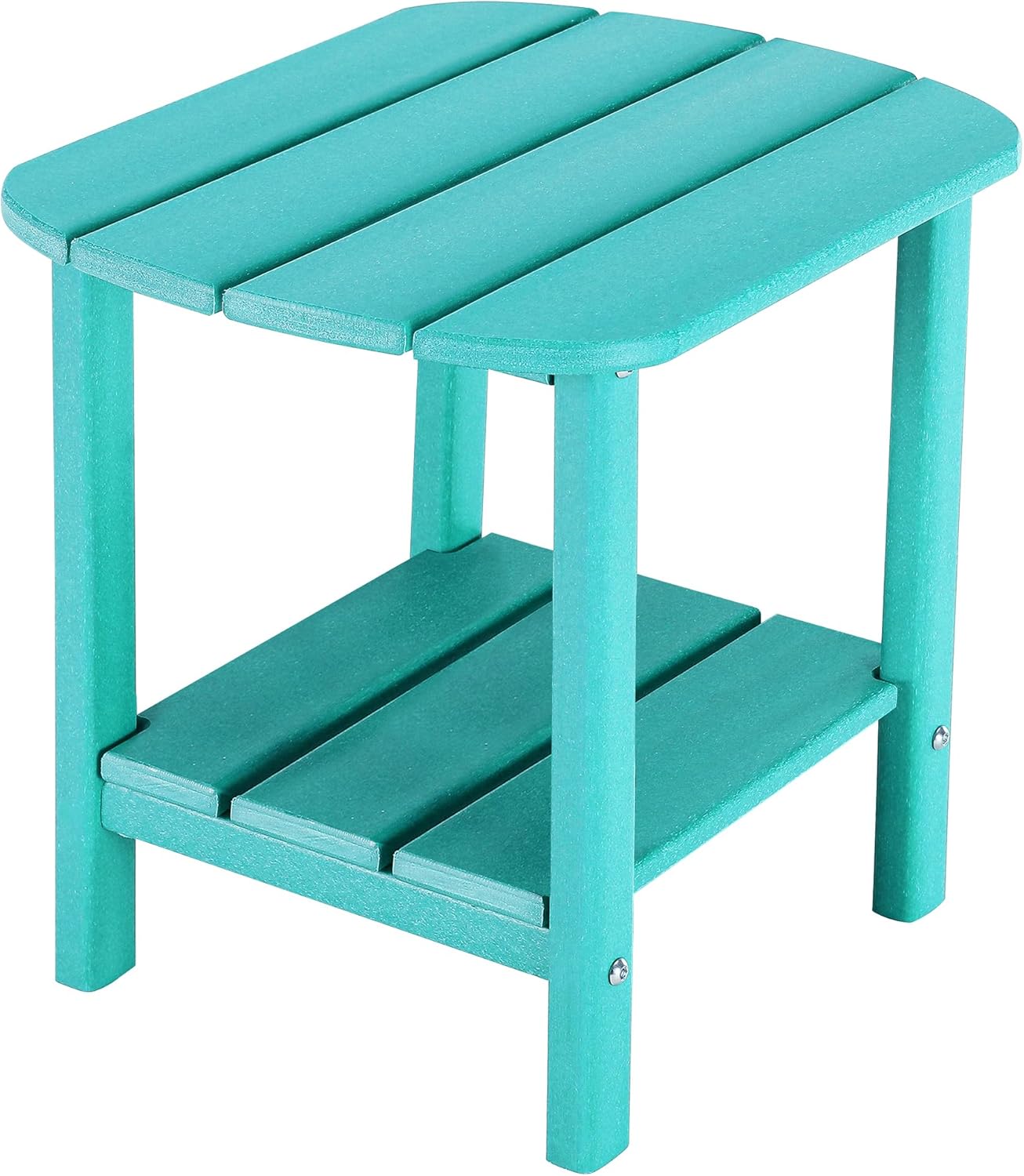 LZRS Double Adirondack Side Table for Outdoor and Indoor Use
