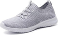 Women's Slip On Walking Sneakers - Lightweight Breathable Memory Foam