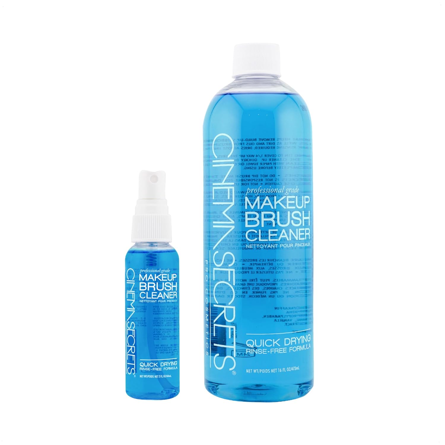 Cinema Secrets Original Blue Vanilla Makeup Brush Cleaner Solution