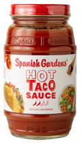Spanish Gardens Taco Sauce 6 Pack - Authentic Mild Taco Flavor
