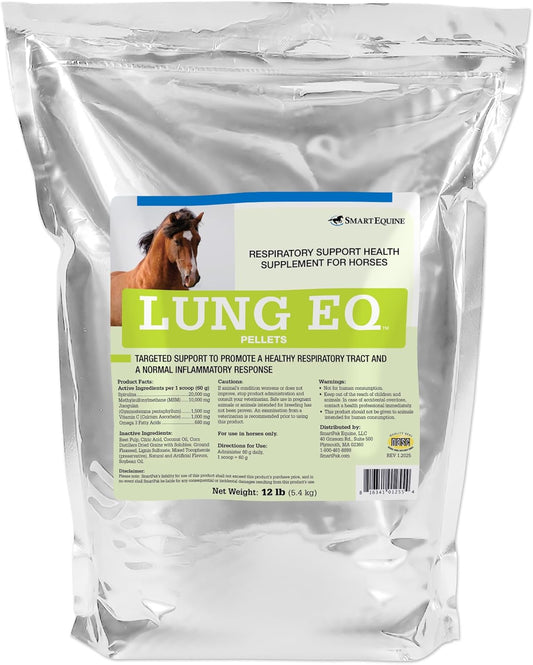SmartEquine Lung EQ Pellets for Optimal Respiratory Support