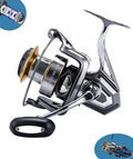 Fishing Reel Spinning & Baitcasting HJ Baitcast 6000 - Smooth 10+1 BB
