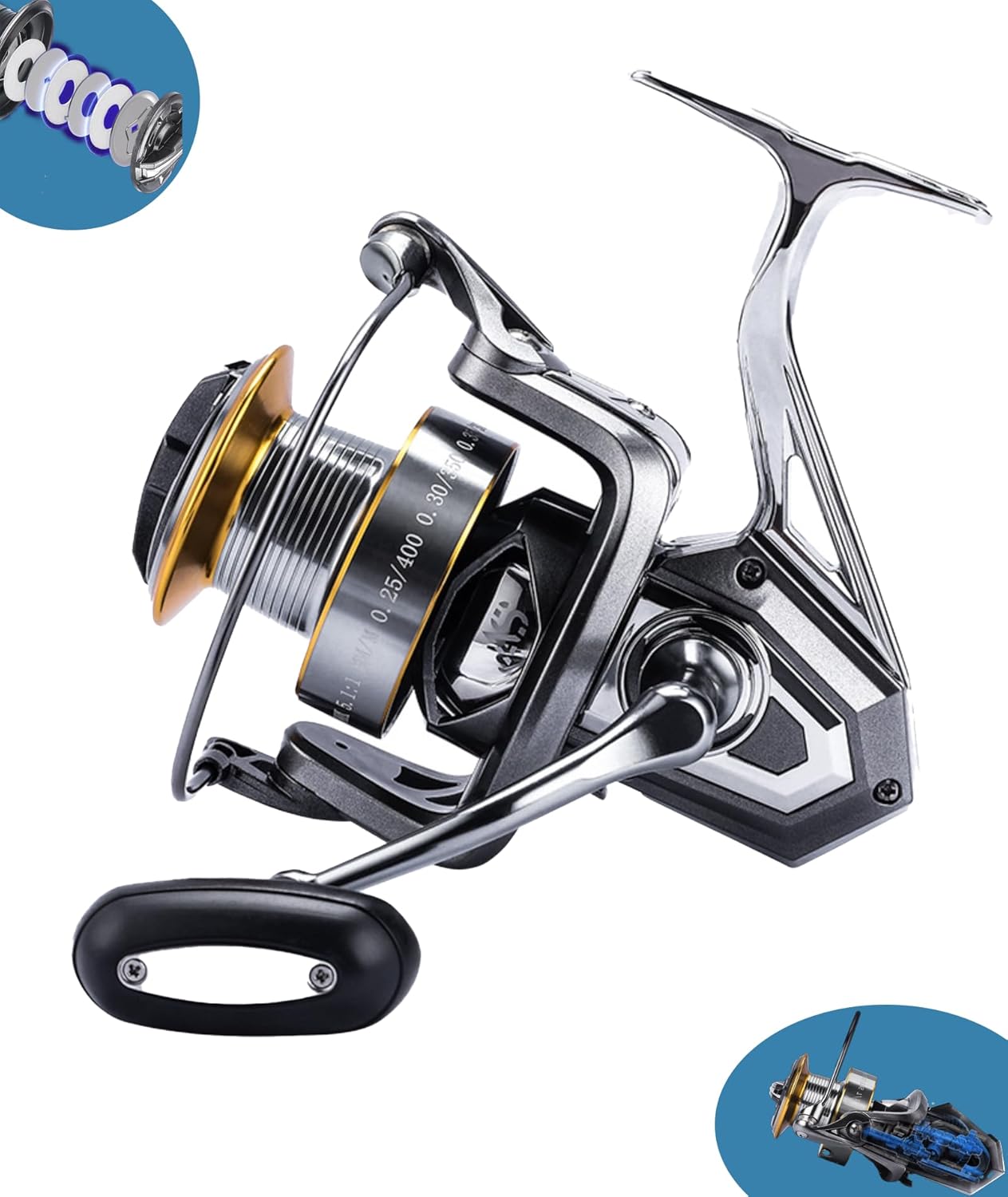 Ultimate Fishing Reel: 10+1 BB, 33LB Max Drag!