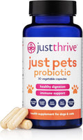 Just Pets Probiotic Daily Digestive Probiotics for Dogs and Cats - 4