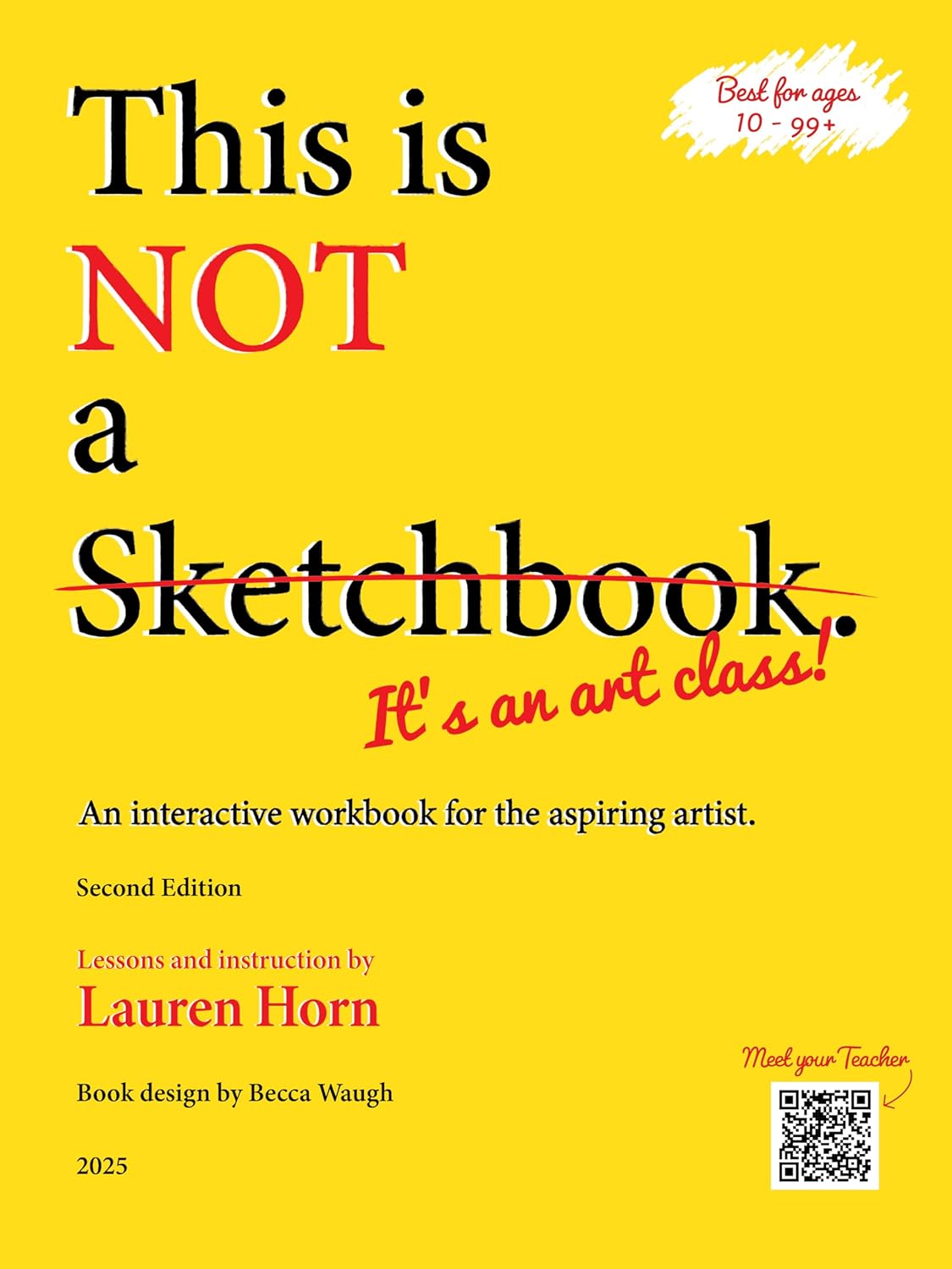 This is Not a Sketchbook, It's an Art Class for Creative Minds