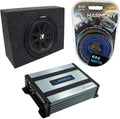 American Sound Connection 110TRUCK Single 10in Truck Sub Box and Amp