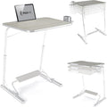 FoldWise Foldable Laptop Table - Adjustable Couch & Overbed Desk