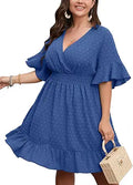 SCOMCHIC Plus Size Casual Summer Dress for Women - Boho Style