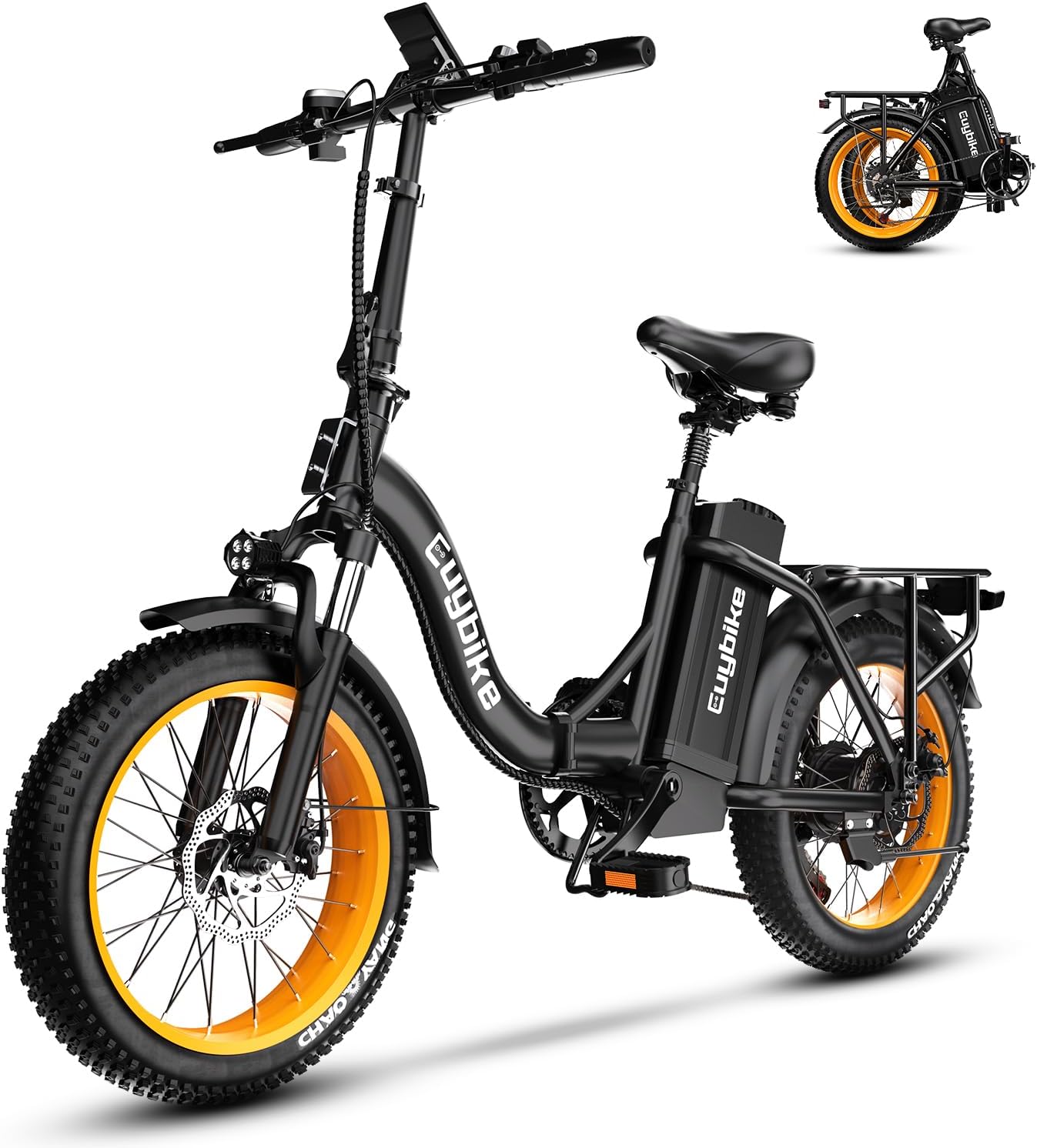 1000W Folding Electric Bike with 48V Battery for Adults