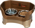 Neater Feeder Deluxe Mess Proof Raised Dog Bowls for Medium Dogs