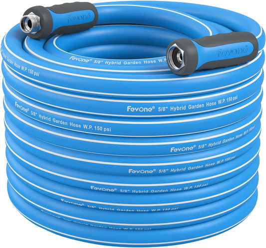 Fevone 80 ft Garden Hose with Kink Resistance and Durability