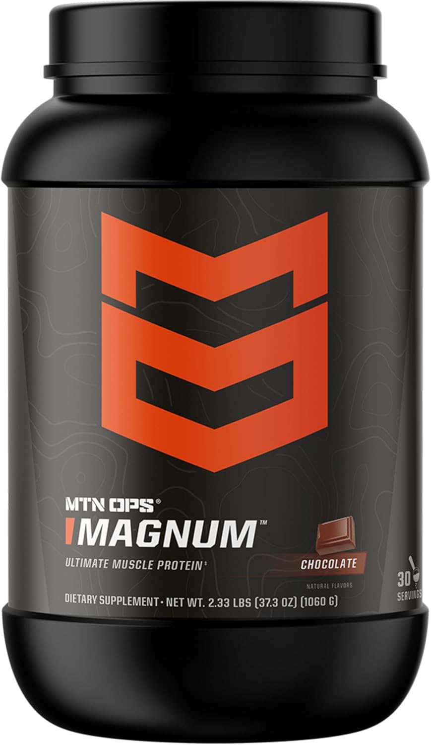 MTN OPS Magnum Chocolate Protein Powder for Muscle Growth