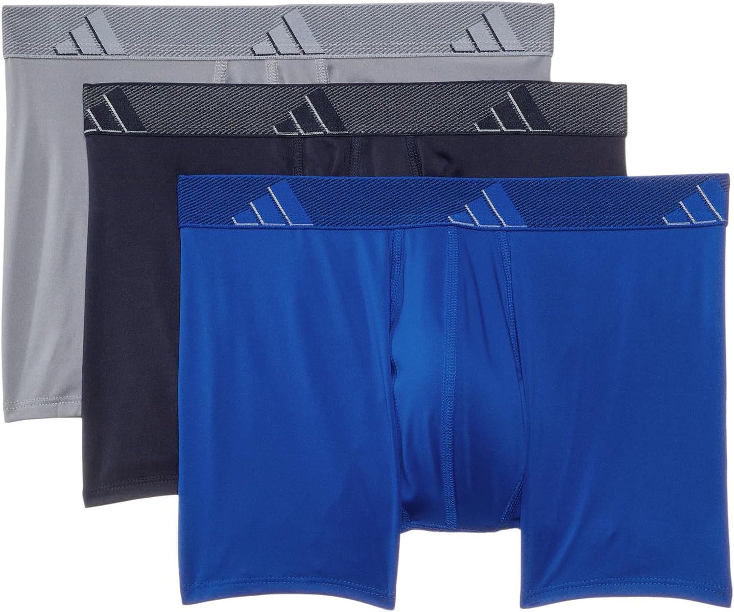 adidas Men's Stretch Cotton Boxer Briefs for Ultimate Comfort