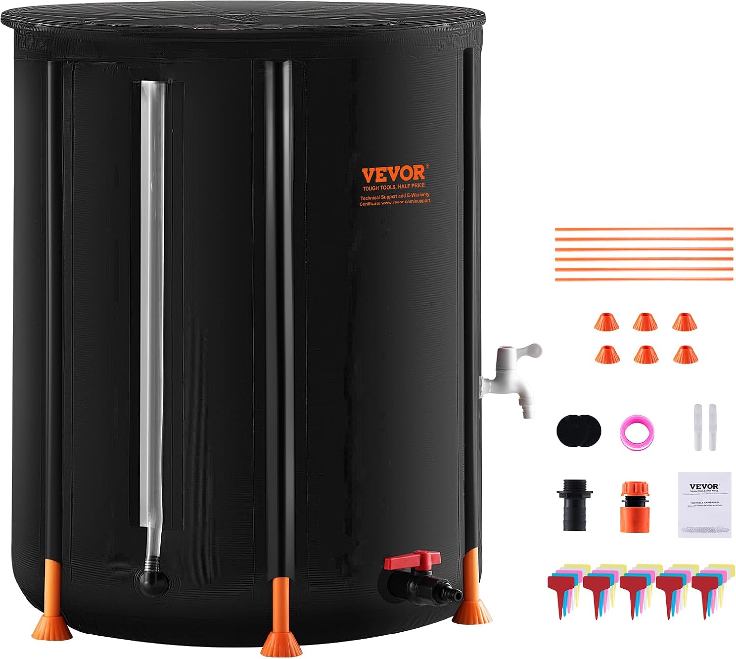 VEVOR Collapsible Rain Barrel for Efficient Water Collection