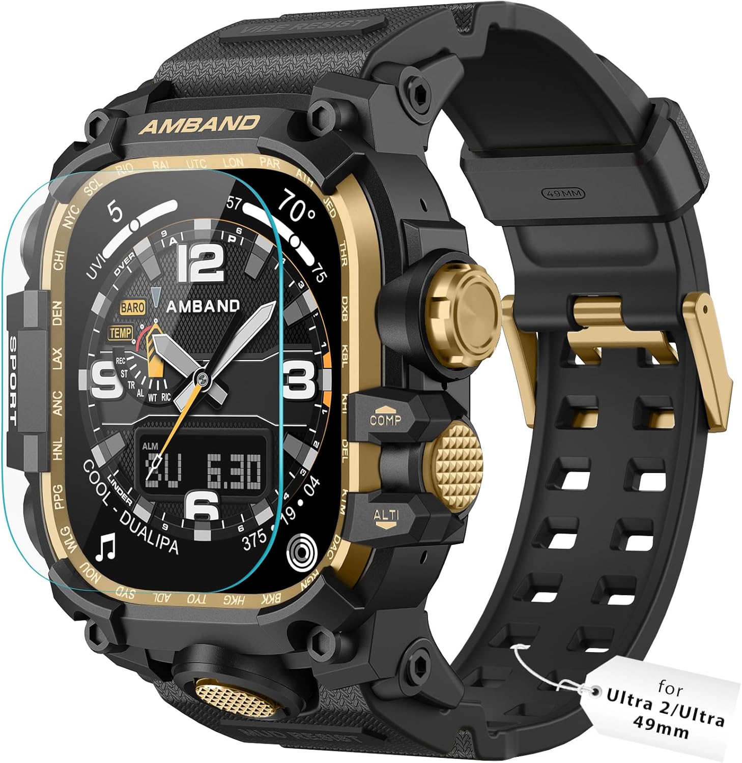 amBand Ultra 2/1 Apple Watch Bands - Stylish Protection