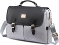 Laptop Bag for Women 15.6 in Large Capacity Messenger - Black-grey