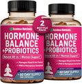 Hormone Balance + Probiotics for Women (2 Pack) - Natural Relief