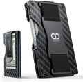 Lamicall Minimalist Metal Wallet for Men - Slim RFID Card Holder