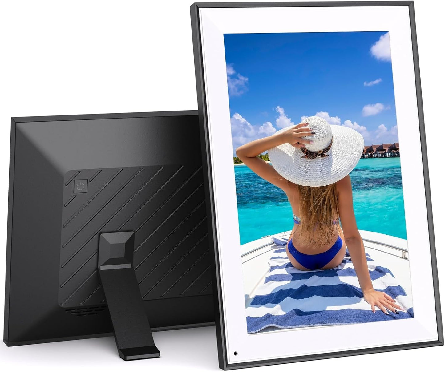 10.1-inch Digital Photo Frame with Touch Screen and Cloud Storage