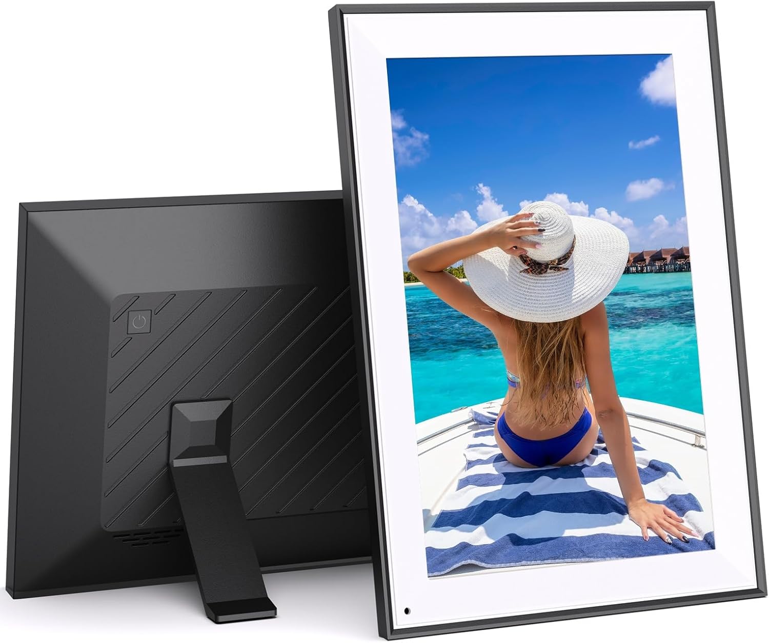 10.1-inch Digital Photo Frame with Touch Screen and Cloud Storage