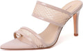 Clear Pointed Toe Heels Sandals Transparent Strap Stiletto - Chic run