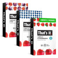 100% Real Fruit Bar Variety Pack 36 Count - Healthy Month Supply