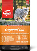 ORIJEN Grain Free High Protein Dry Cat Food Original Recipe - 7 lb Bag