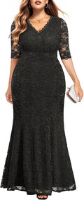 Wedding Dresses for Bride Plus Size - Mermaid Lace Formal Gown Fashion