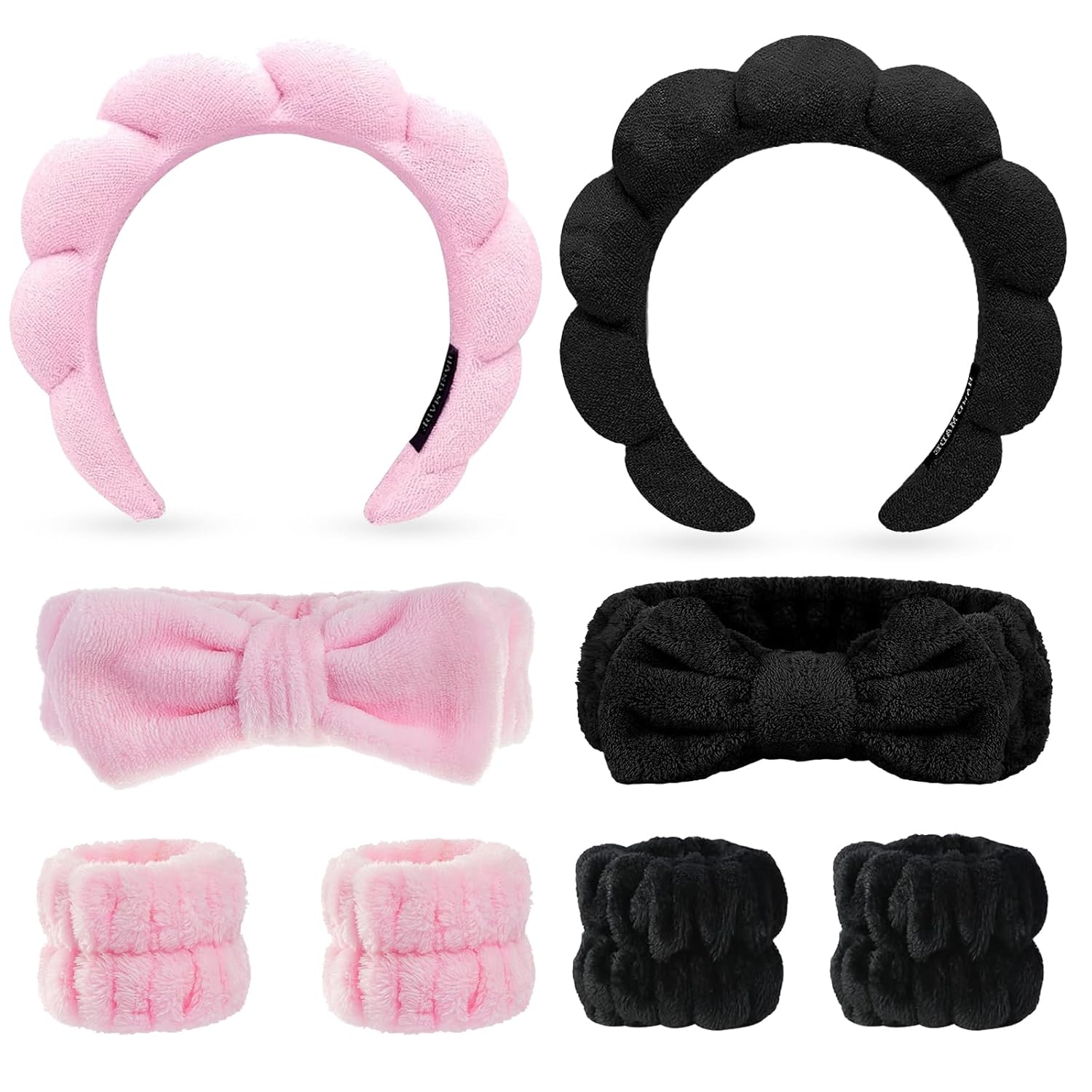 Spa Skincare Headbands Set | Face Washing Essential