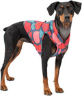 Loft Dog Jacket Large - Reversible Lava Lamp Cozy Coat