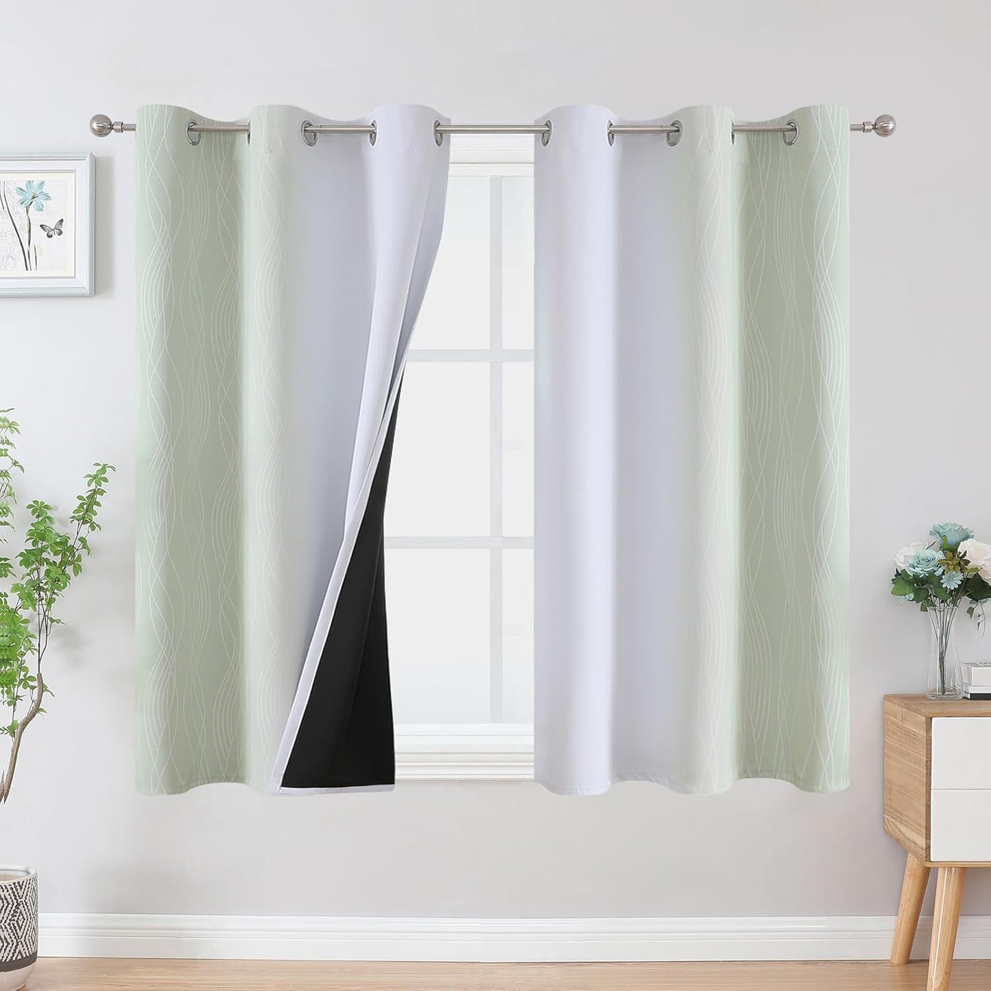 Ombre Blackout Curtains by Estelar Textiler for Full Room Darkening